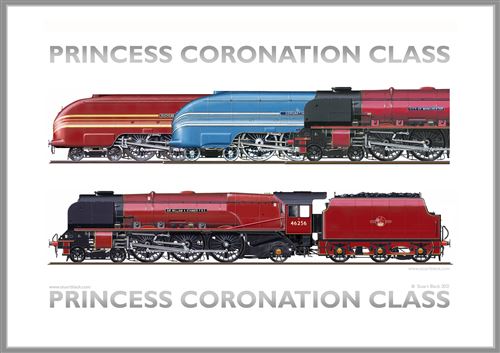 Print No.11: Princess Coronation Class
