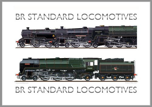 Print No.12: BR Standard Locomotives