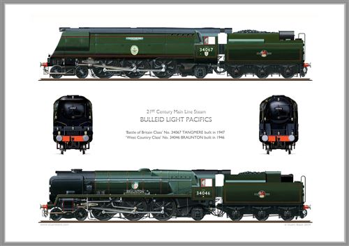 Print No.14: 21st Century Main Line Steam - Bulleid Pacifics
