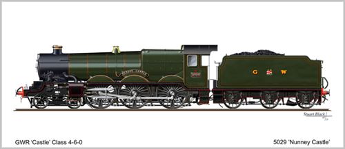 Card No.276: 5029 Nunney Castle