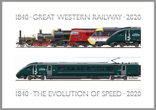 Print No.6: Great Western Railway Evolution of Speed