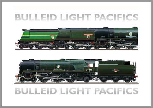 Print No.9: Bulleid Light Pacifics v1