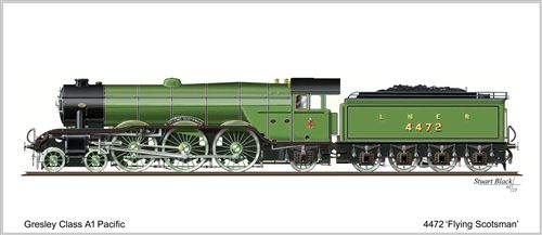Card No.230: 4472 Flying Scotsman