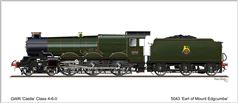 Card No.237: 5043 Earl of Mount Edgecombe