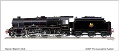 Card No.243: 45407 The Lancashire Fusilier