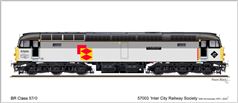 Card No.270: 57003 InterCity Railway Society 50th Anniversary 1973-2023
