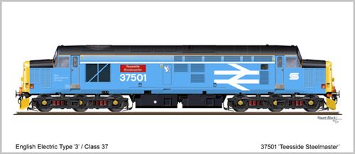 Card No.275: 37501 Teesside Steelmaster