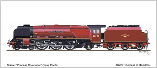 Card No.2: 46229 Duchess of Hamilton
