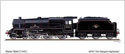 Card No.5: 45157 The Glasgow Highlander