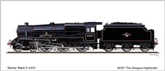 Card No.5: 45157 The Glasgow Highlander