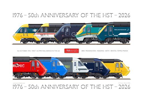 Print No.125: 50th Anniversary of the HST
