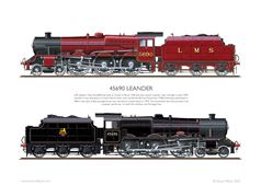 Print No. 305: 45690 Leander