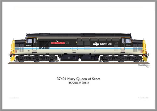 Print No.601A: 37401 Mary Queen of Scots