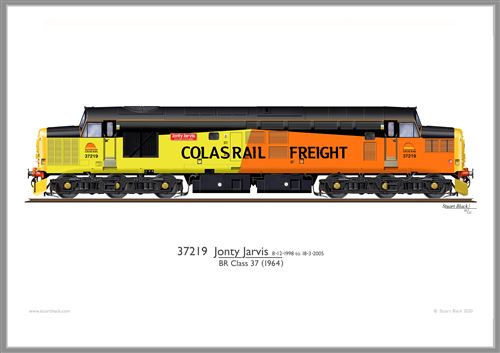 Print No.606: 37219 Jonty Jarvis 8-12-1998 to 18-3-2005