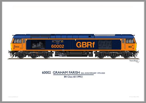 Print No.776: 60002 Graham Farish 50th Anniversary 1970-2020