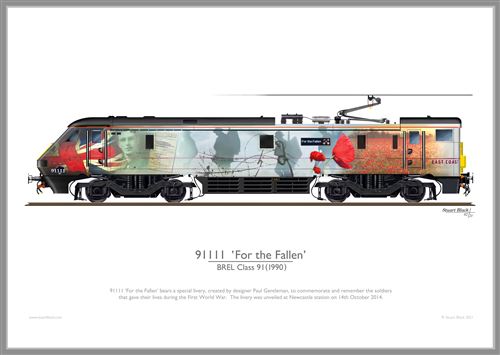 Print No. 812: 91111 For The Fallen