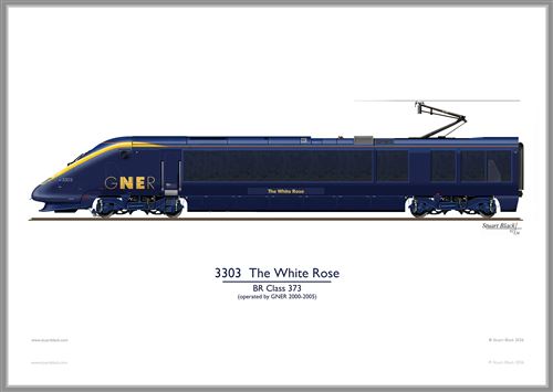 Print No. 825: 3303 The White Rose
